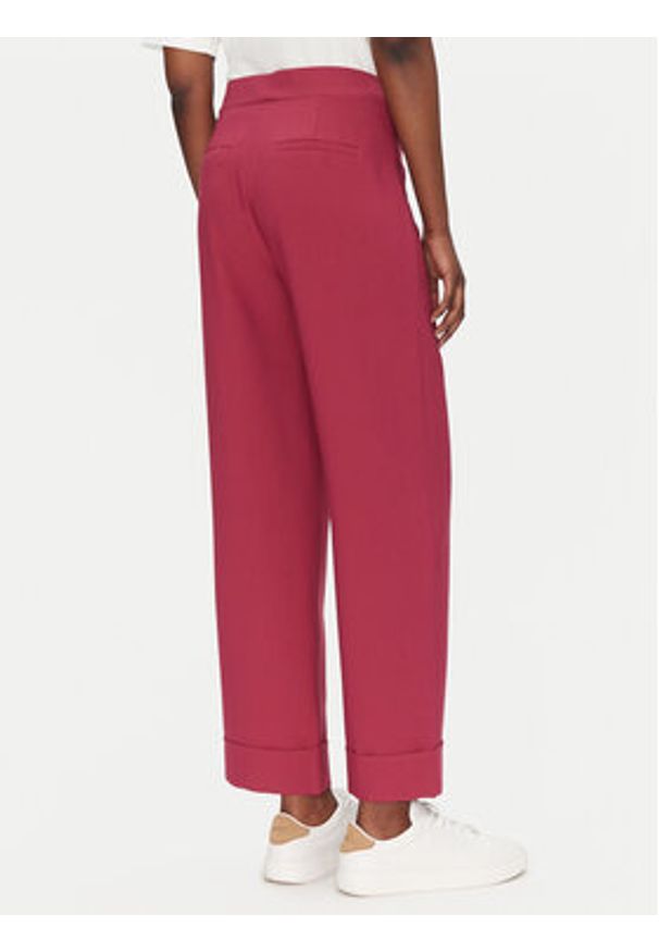 only - ONLY Spodnie materiałowe Casey 15338822 Fioletowy Cropped Fit. Kolor: fioletowy. Materiał: syntetyk