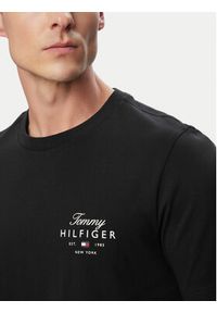 TOMMY HILFIGER - Tommy Hilfiger T-Shirt MW0MW43224 Czarny Regular Fit. Kolor: czarny. Materiał: bawełna #5