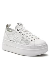 Karl Lagerfeld - KARL LAGERFELD Sneakersy KL65028 Biały. Kolor: biały. Materiał: materiał #6