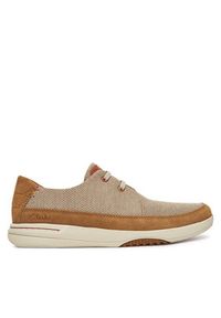 Clarks Sneakersy Easeway Lace 26181369 Beżowy. Kolor: beżowy. Materiał: materiał #5