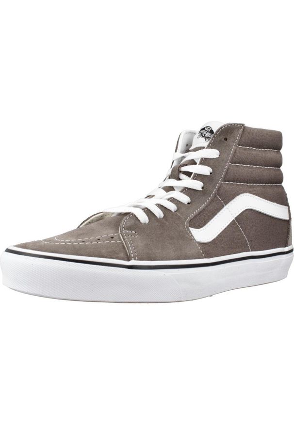 Tenisówki Vans Model Sk8-hi Kolor Beżowy. Kolor: beżowy. Materiał: tkanina