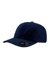 ATLANTIS - 6panelowa Czapka Dad Hat Unstructured. Kolor: niebieski