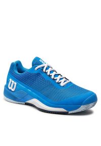 Wilson Buty do tenisa Rush Pro 4.0 Clay WRS332650 Niebieski. Kolor: niebieski. Materiał: materiał. Sport: tenis #5