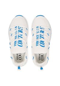 Versace Jeans Couture Sneakersy 80YA3SA6 Biały. Kolor: biały. Materiał: materiał #6