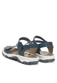 Rieker Sandały CEO-68871-14 Niebieski. Kolor: niebieski. Materiał: materiał #5