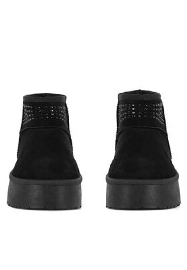 Jenny Fairy Śniegowce WSX23-18 Czarny. Kolor: czarny. Materiał: materiał