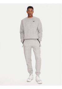 Reebok Bluza RK25154CCM Szary Regular Fit. Kolor: szary. Materiał: syntetyk, bawełna #4