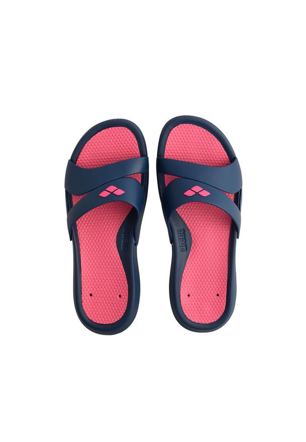 Klapki damskie Arena Nina. Kolor: niebieski, wielokolorowy, różowy. Styl: sportowy