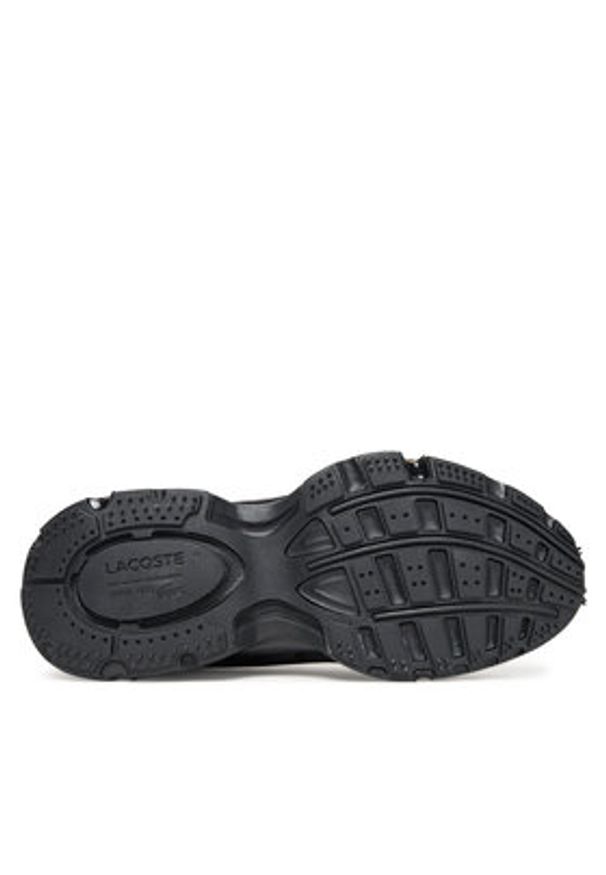 Lacoste Sneakersy L003 2K24 7-50SMA0110 Czarny. Kolor: czarny. Materiał: materiał
