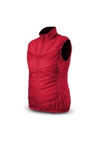 TRIMM - Kamizelka Trimm ZENA VEST. Kolor: czerwony. Sezon: zima. Sport: narciarstwo