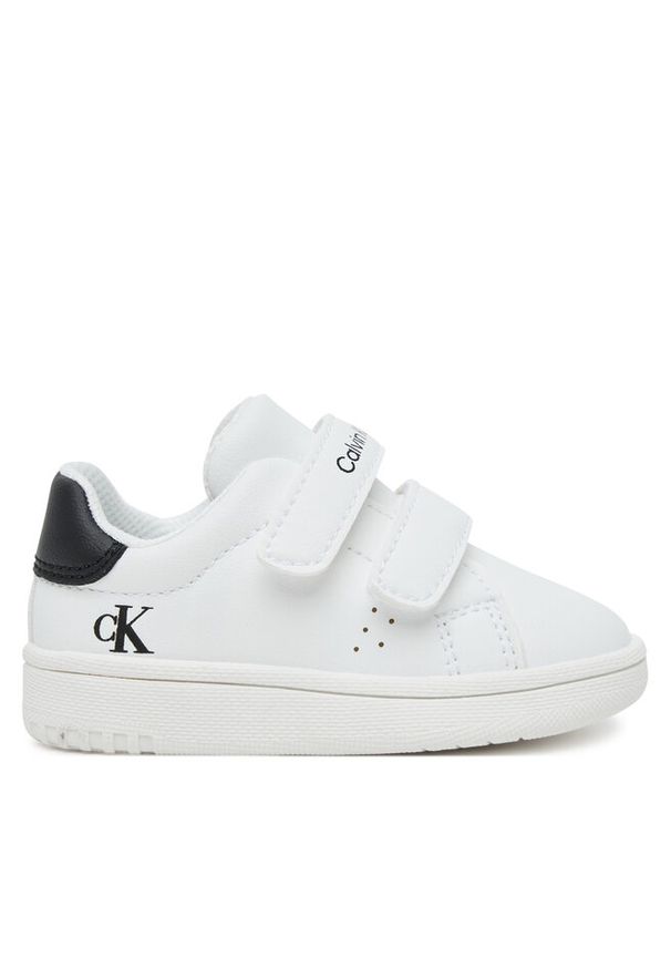 Sneakersy Calvin Klein. Kolor: biały