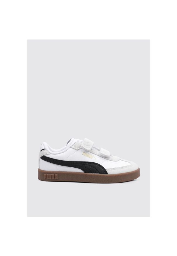 Buty do chodzenia dla dzieci Puma 02 Club Ii Era Jr. Kolor: biały. Materiał: skóra. Szerokość cholewki: normalna. Sport: turystyka piesza