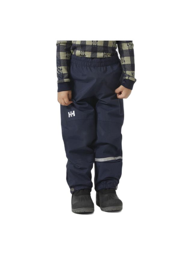 Spodnie wodoodporne dla dzieci Helly Hansen Shelter HT. Kolor: niebieski