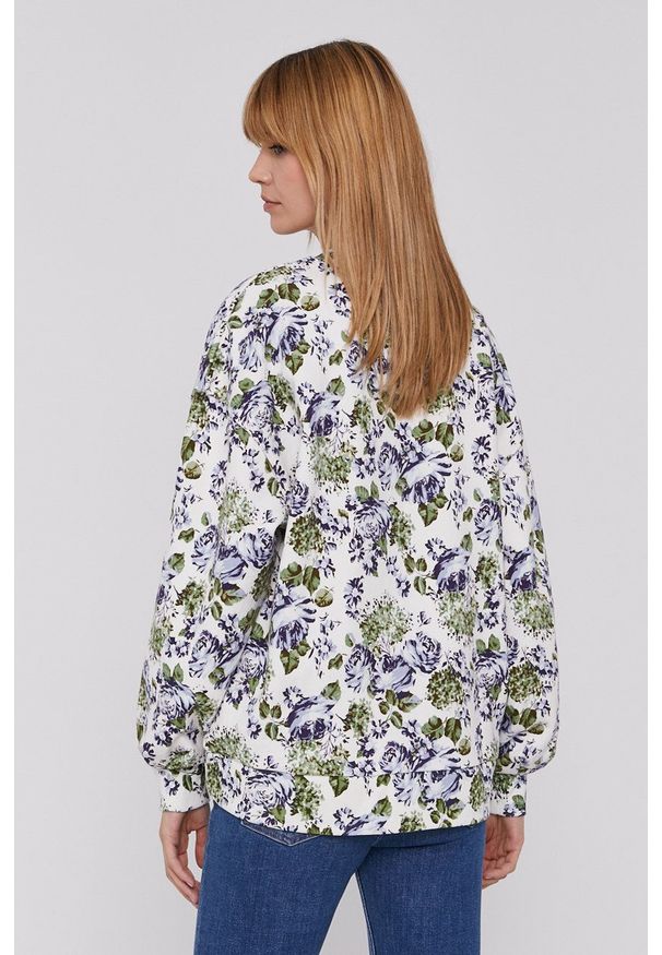 Levi's® - Levi's Bluza bawełniana damska wzorzysta. Okazja: na spotkanie biznesowe. Materiał: bawełna. Długość rękawa: długi rękaw. Długość: długie. Styl: biznesowy