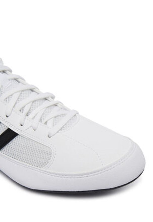 Adidas - adidas Buty bokserskie HVC JP6120 Biały. Kolor: biały. Materiał: materiał