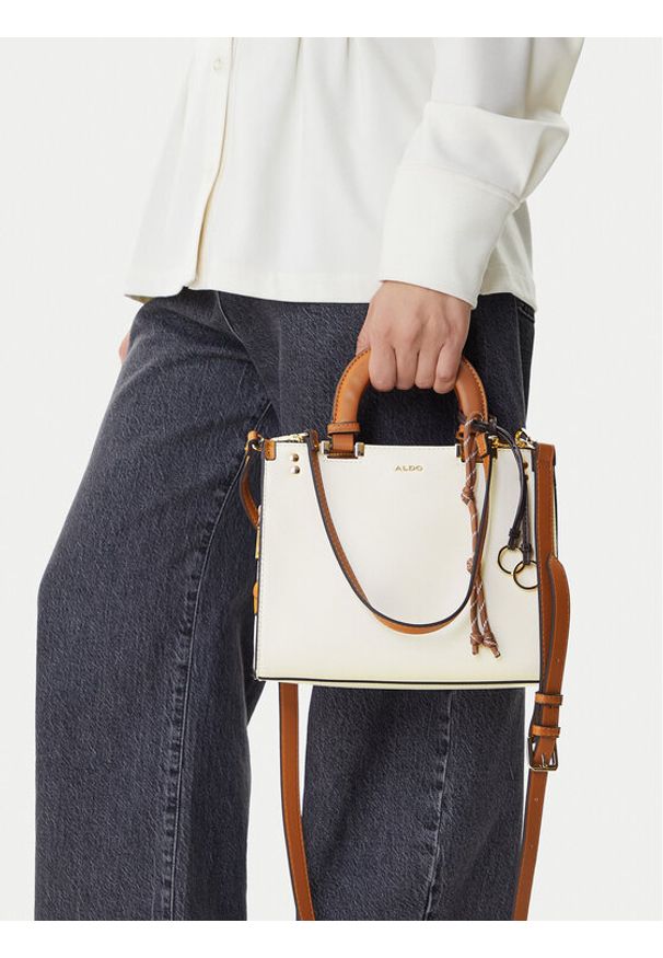 Aldo Torebka Almarisa 14143641 Brązowy. Kolor: brązowy. Materiał: skórzane