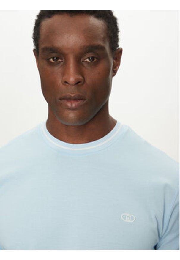 Liu Jo T-Shirt QA5161 J4933 Błękitny Regular Fit. Kolor: niebieski. Materiał: bawełna