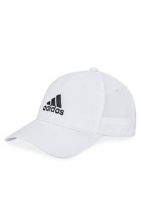 Adidas - Czapka z daszkiem adidas. Kolor: biały