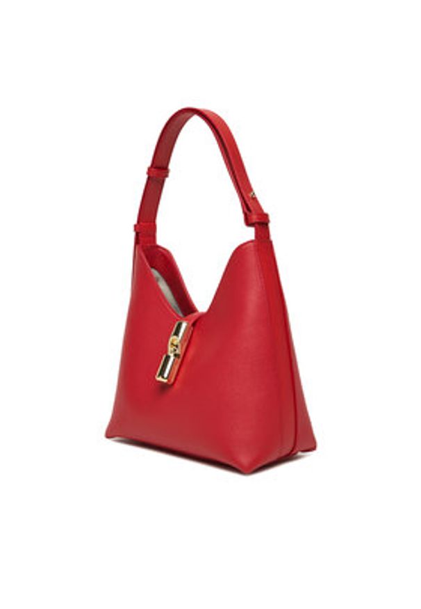 Furla Torebka Goccia S WB01979 BX3353 KH 4484S Czerwony. Kolor: czerwony. Materiał: skórzane