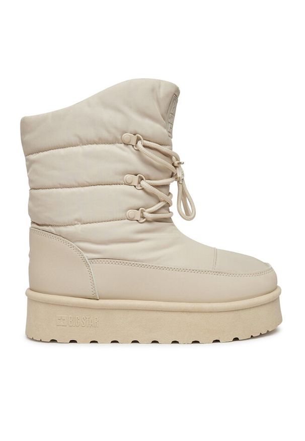 BIG STAR SHOES - Śniegowce Big Star Shoes. Kolor: beżowy