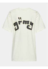 Grimey T-Shirt GA689 Biały Urban Fit. Kolor: biały. Materiał: bawełna #6