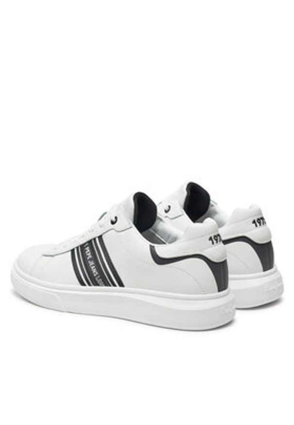 Pepe Jeans Sneakersy PMS00023 Biały. Kolor: biały. Materiał: skóra