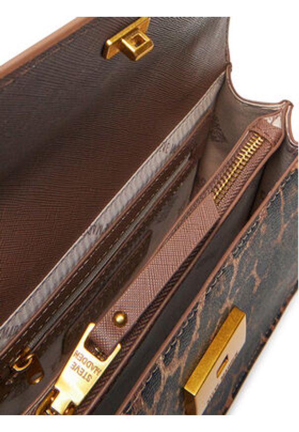 Steve Madden Torebka Bcoal-L SM13001634 Brązowy. Kolor: brązowy. Materiał: skórzane
