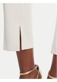 Elisabetta Franchi Spodnie materiałowe PA-166-61E2-V300 Biały Slim Fit. Kolor: biały. Materiał: syntetyk #2