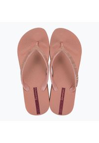 Japonki damskie Ipanema Mesh X Plat. Kolor: różowy. Materiał: mesh