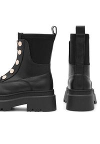 Eva Minge Botki FARO-01 Czarny. Kolor: czarny. Materiał: skóra #3