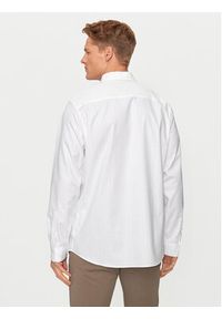 Calvin Klein Koszula K10K113211 Biały Slim Fit. Kolor: biały. Materiał: bawełna #5