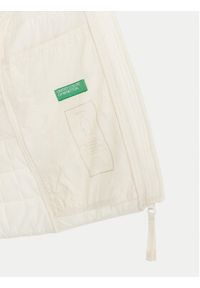 United Colors of Benetton - United Colors Of Benetton Bezrękawnik 2TWDDJ00V Écru Slim Fit. Materiał: syntetyk. Długość rękawa: bez rękawów #6