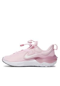 Nike Buty do biegania Run Flow (Gs) DR0472 600 Różowy. Kolor: różowy. Materiał: materiał. Sport: bieganie