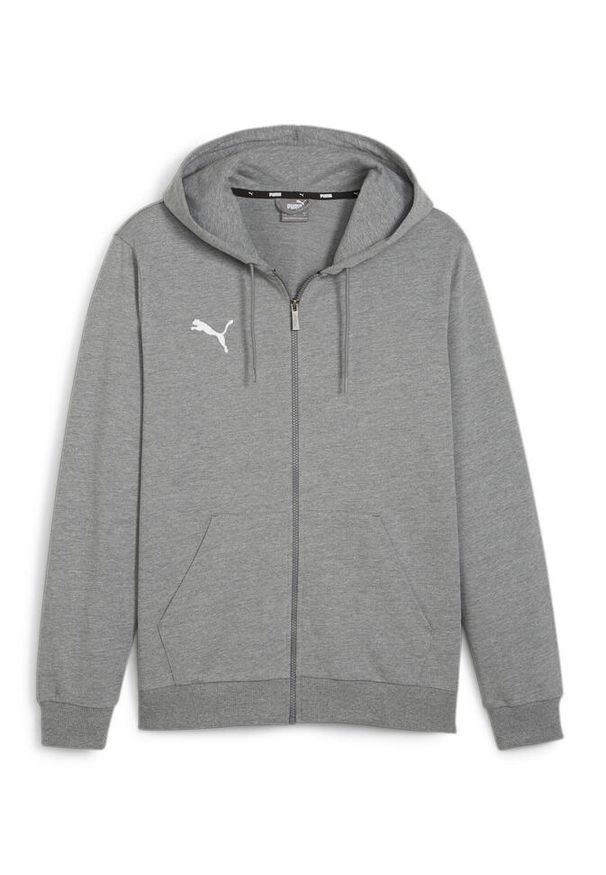 Bluza sportowa męska Puma B23623. Typ kołnierza: kaptur. Kolor: szary. Sport: fitness