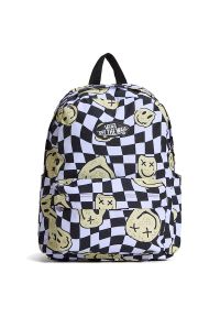 Plecak dla każdego Vans Old Skool Grom VN000H56YB21 - czarno-biały. Kolor: biały, wielokolorowy, czarny. Materiał: materiał, poliester. Styl: casual #1