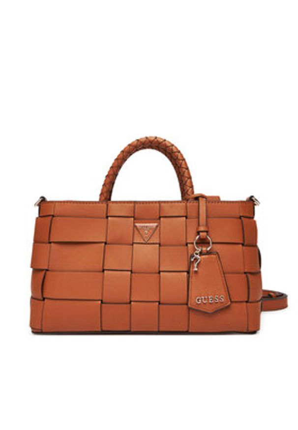 Guess Torebka Maylee HWWG96 61060 Brązowy. Kolor: brązowy. Materiał: skórzane