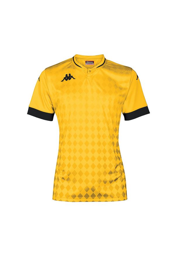 Jersey Kappa Bofi. Kolor: wielokolorowy, żółty, czarny. Materiał: jersey. Sport: piłka nożna