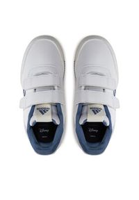 Adidas - adidas Sneakersy Disney Mickey Mouse Tensaur IH1193 Biały. Kolor: biały. Materiał: skóra. Wzór: motyw z bajki