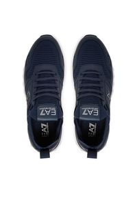 EA7 Emporio Armani Sneakersy X8X175 XK380 U060 Granatowy. Kolor: niebieski. Materiał: materiał #3