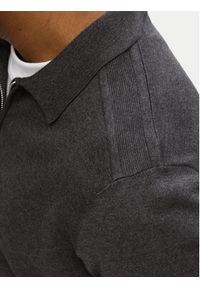 Selected Homme Sweter 16094271 Szary Regular Fit. Kolor: szary. Materiał: bawełna #5