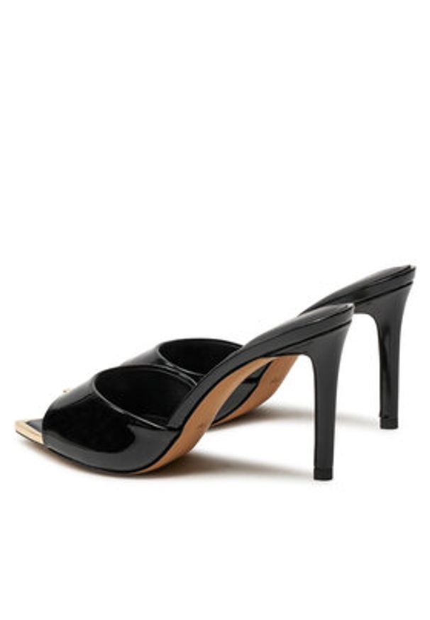 Aldo Klapki Anniebrilden 13740438 Czarny. Kolor: czarny. Materiał: skóra