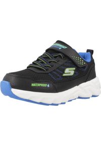 skechers - Kapcie SKECHERS ELITE SPORT TREADA Czarny. Kolor: czarny. Materiał: syntetyk, tkanina. Model: Skechers Sport