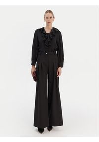 Rinascimento Koszula CFC0020157002 Czarny Regular Fit. Kolor: czarny. Materiał: syntetyk #4