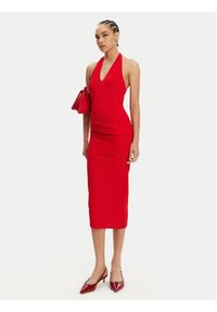 JACQUEMUS Sukienka koktajlowa 25E251DR232-1026 Czerwony Regular Fit. Kolor: czerwony. Materiał: wiskoza. Styl: wizytowy #4