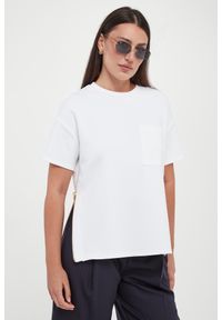 Elisabetta Franchi - T-shirt damski z kieszenią ELISABETTA FRANCHI #1
