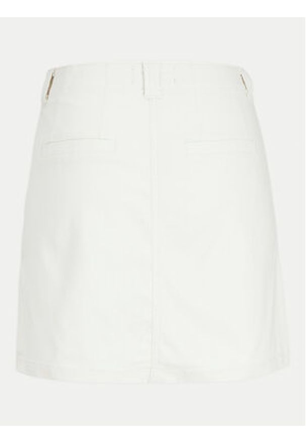 JJXX Spódnica mini Kendal 12266762 Écru Regular Fit. Materiał: bawełna