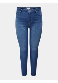 ONLY Carmakoma Jeansy Storm 15313096 Niebieski Skinny Fit. Kolor: niebieski #5