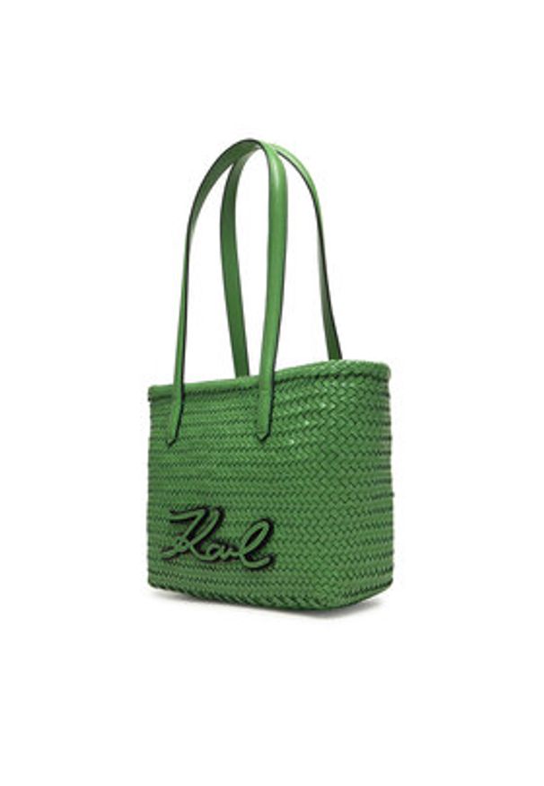 Karl Lagerfeld - KARL LAGERFELD Torebka B2W30206 Zielony. Kolor: zielony. Materiał: skórzane