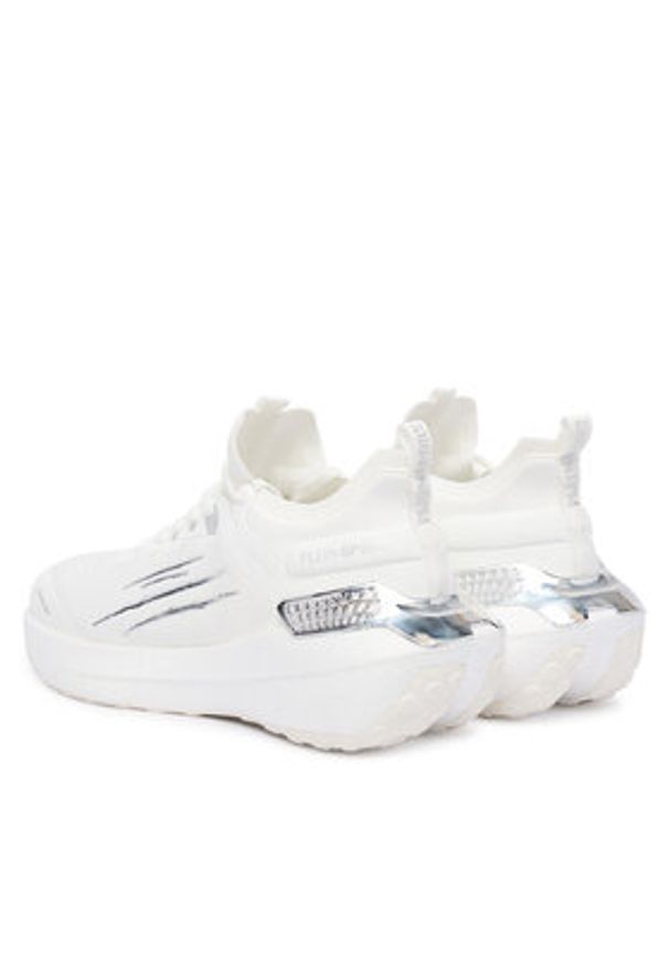 Plein Sport Sneakersy FAES USC0733 STE003N Biały. Kolor: biały. Materiał: materiał