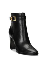 Lauren Ralph Lauren - LAUREN RALPH LAUREN Botki 802937808001 Czarny. Kolor: czarny. Materiał: skóra #4